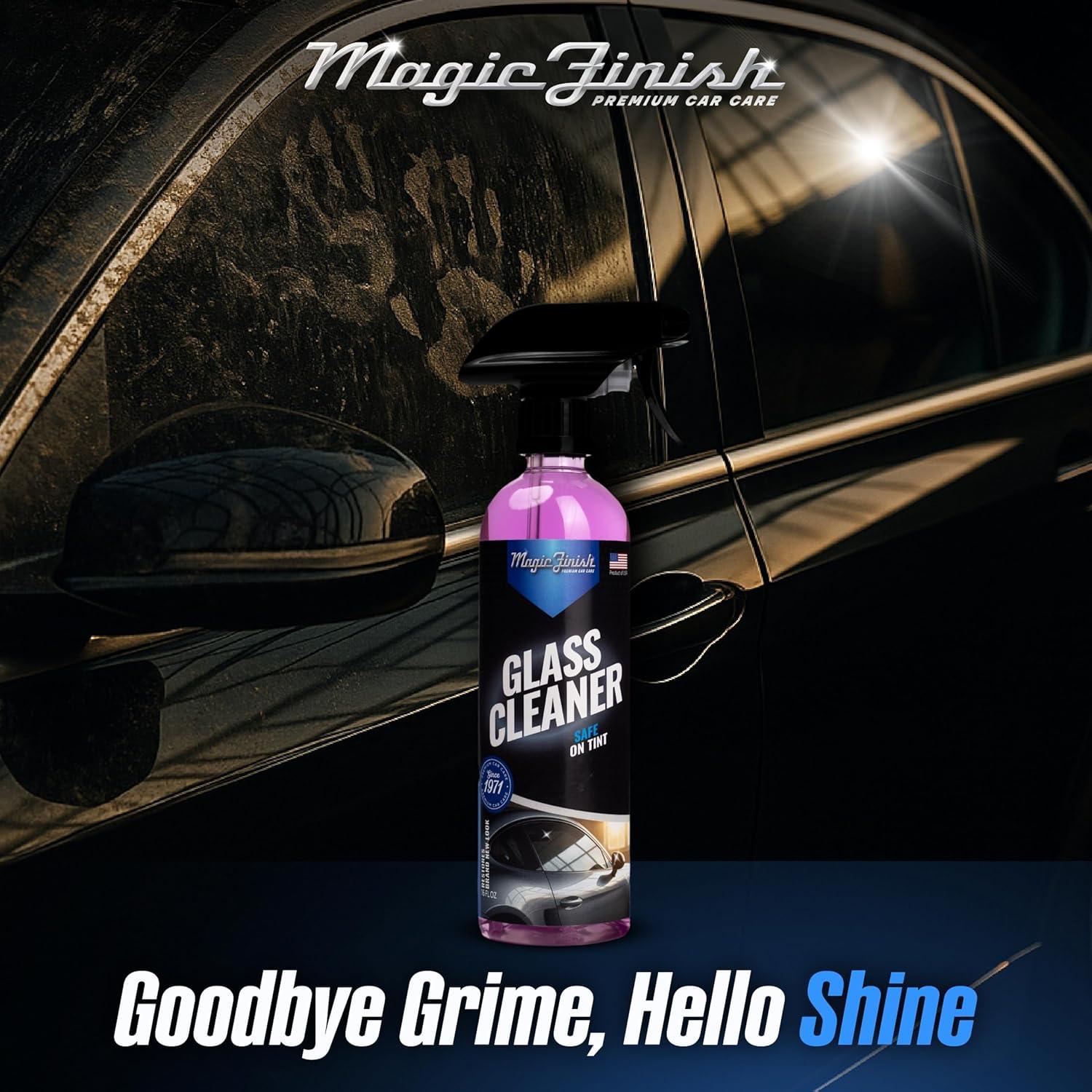 Limpiador de Cristales para Autos Magic Finish 473 ml Antivaho