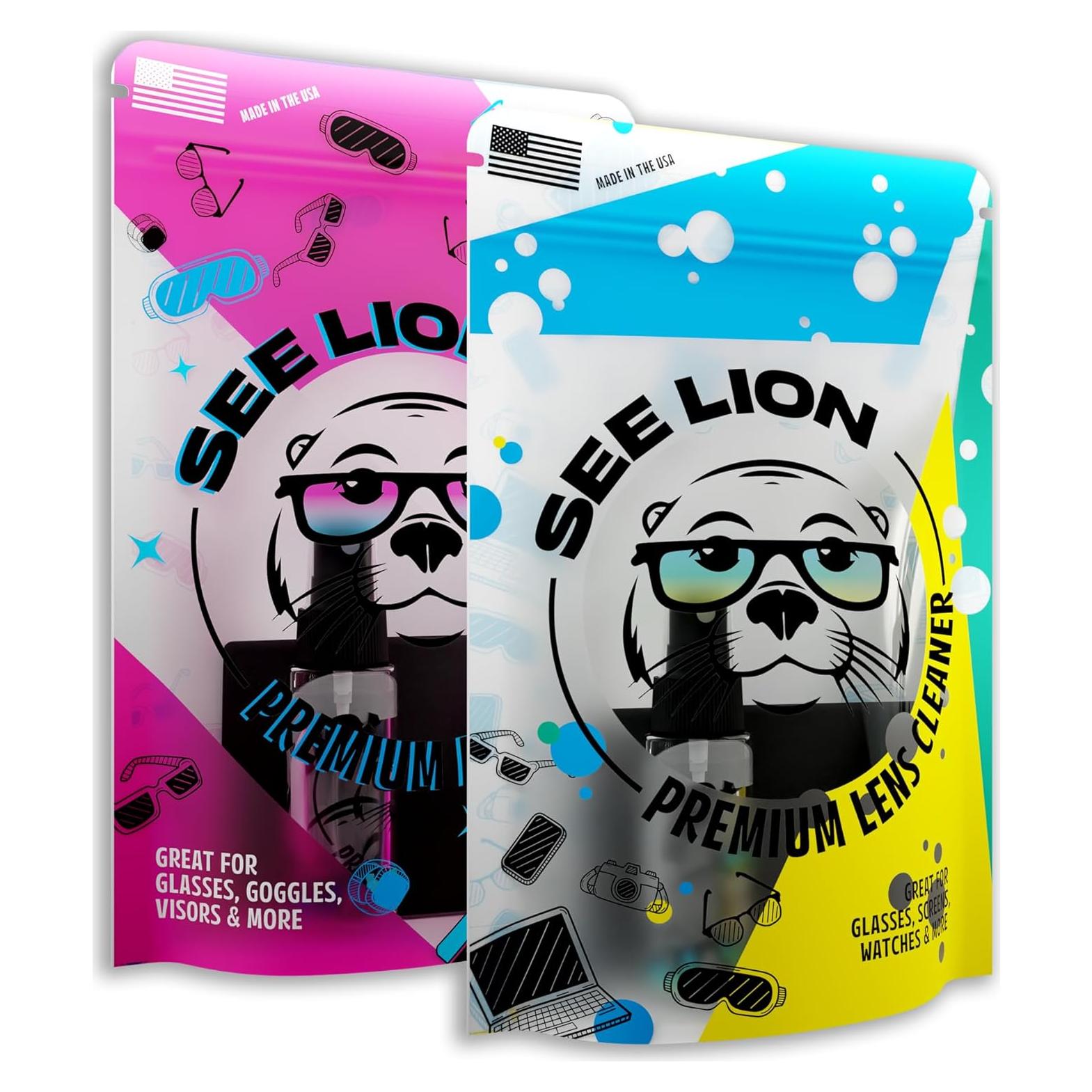 Kit de Cuidado de Lentes cellhelmet - Spray Antivaho 30ml + Limpiador