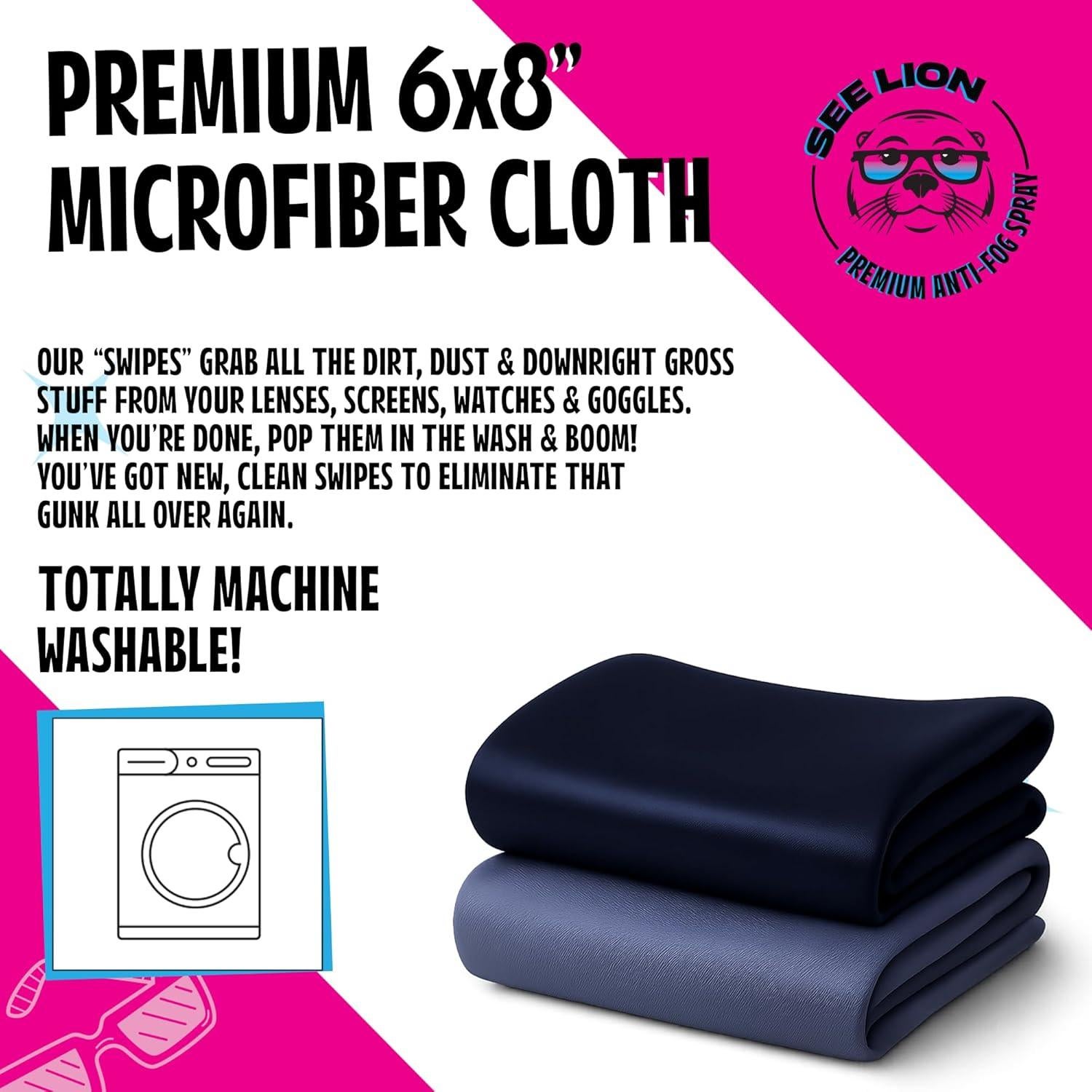 Kit de Cuidado de Lentes cellhelmet - Spray Antivaho 30ml + Limpiador