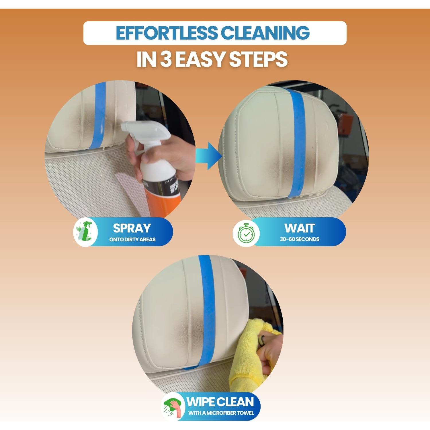 Limpiador de Interiores CyberSudZ 0.47L pH-Neutro para Auto