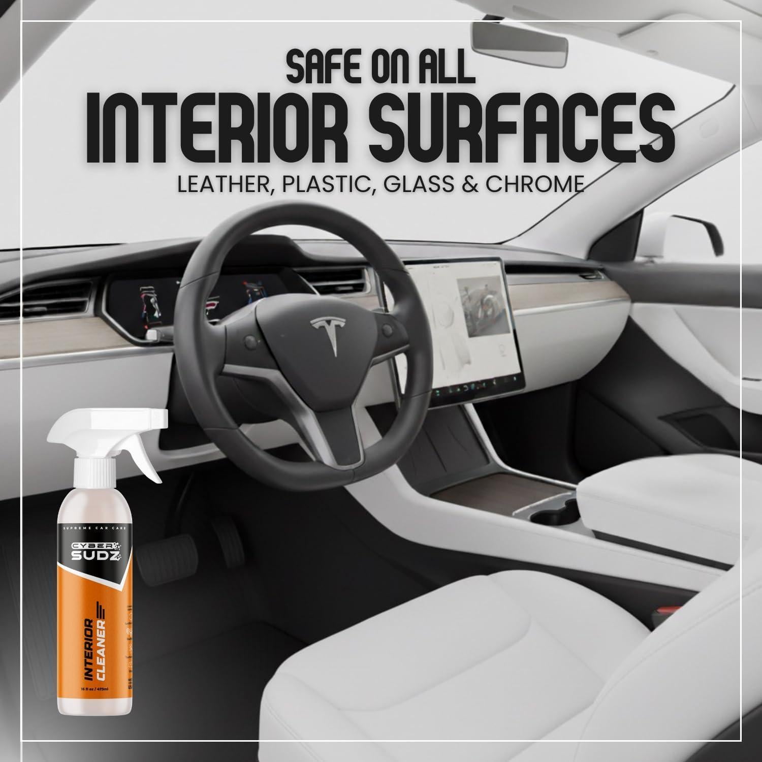 Limpiador de Interiores CyberSudZ 0.47L pH-Neutro para Auto