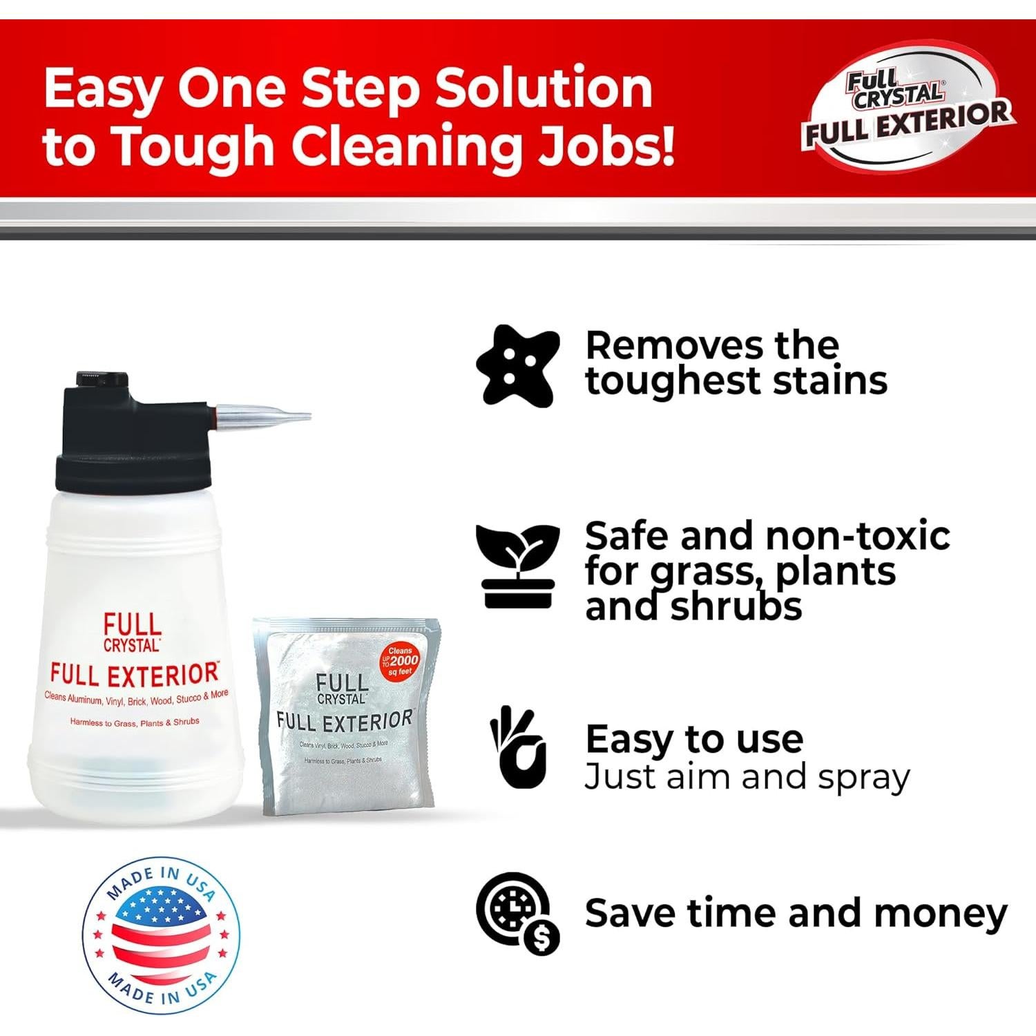 Kit de Limpieza Exterior RDL - Botella + Recarga 4 oz