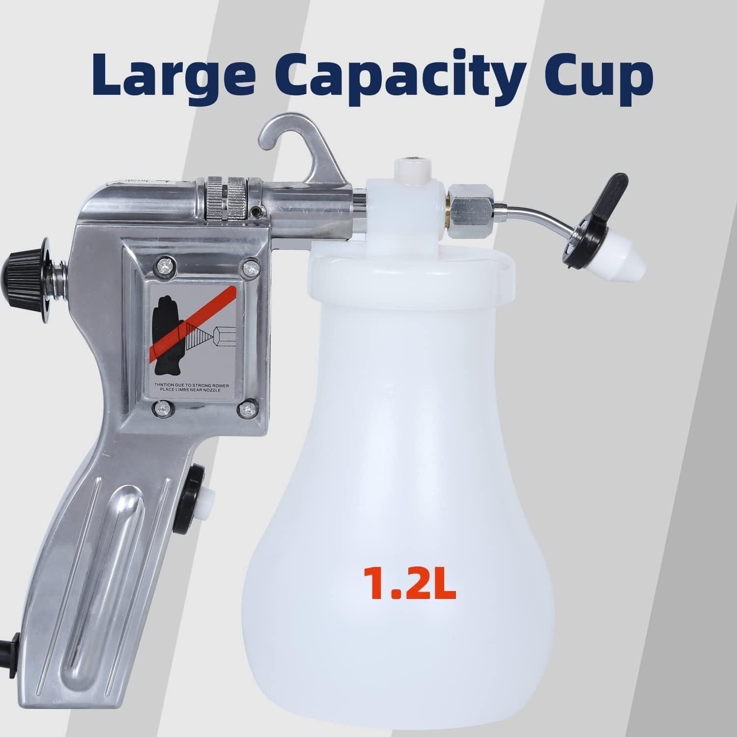 Pistola de Limpieza Textil YH-170 Aluminio 1.65kg Alta Presión