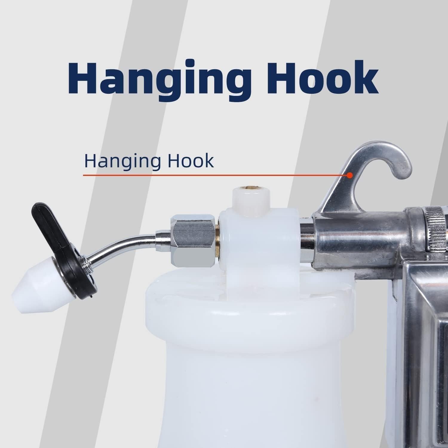 Pistola de Limpieza Textil YH-170 Aluminio 1.65kg Alta Presión