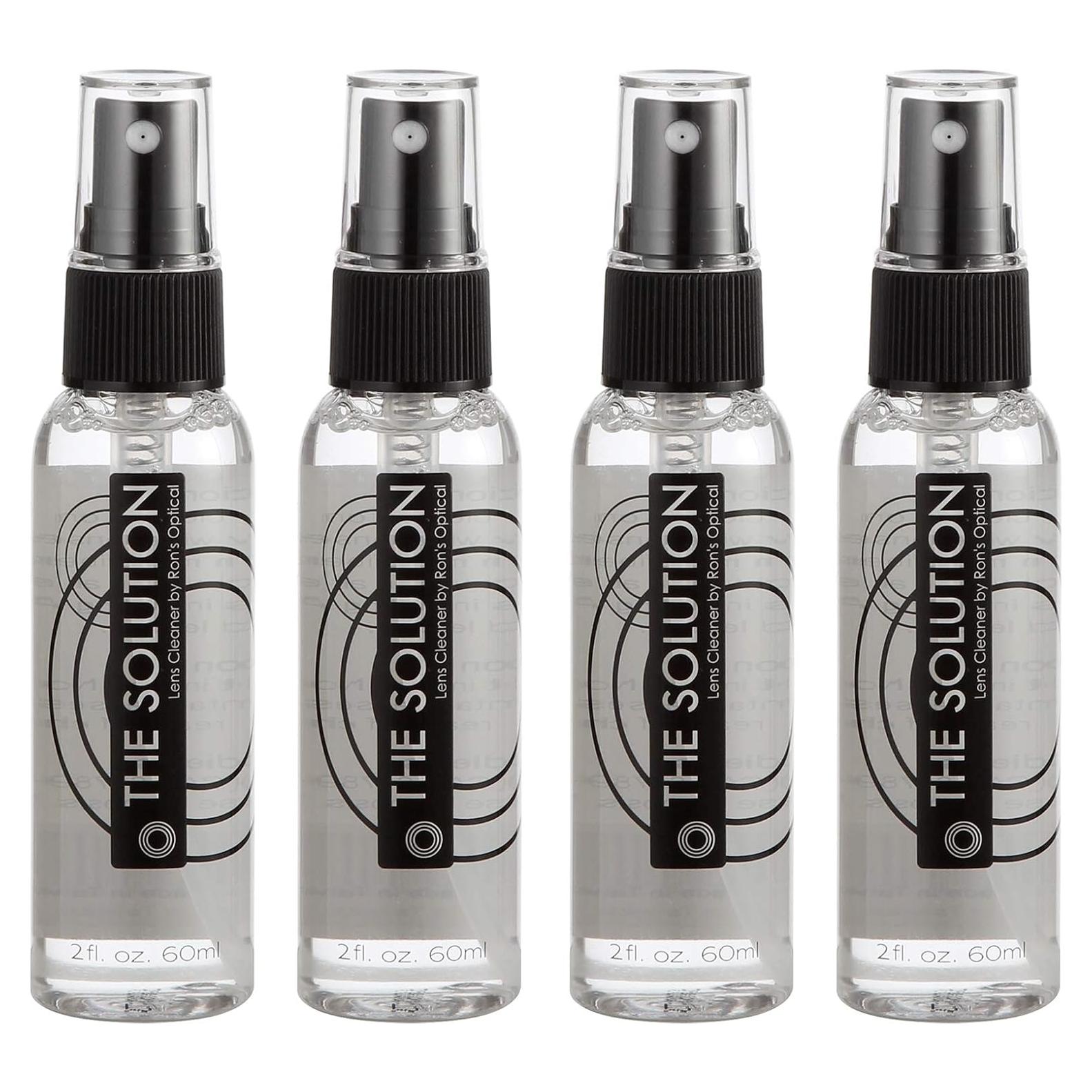 Limpiador de Lentes Ron's Optical 4x60ml Sin Alcohol