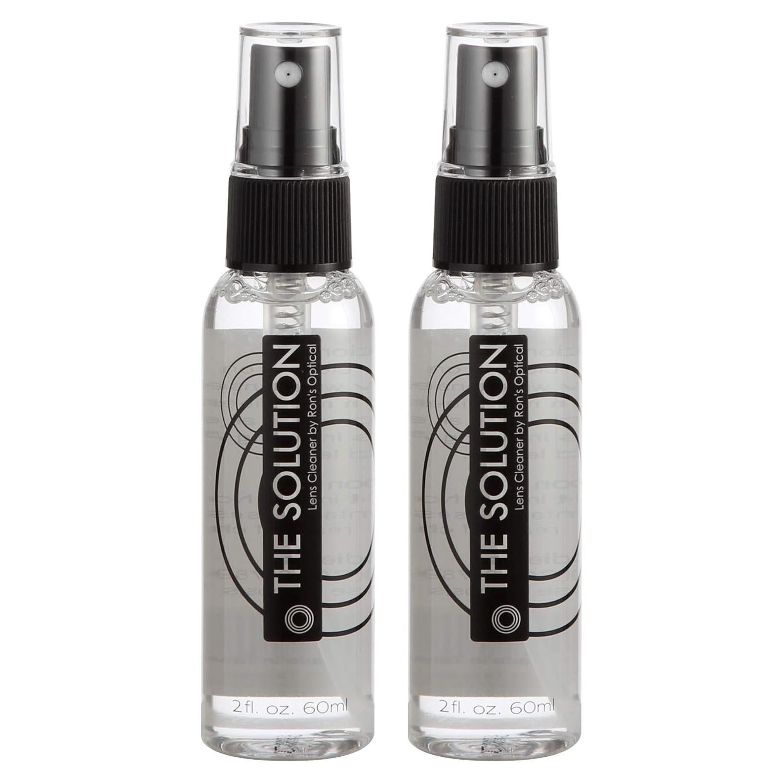 Limpiador de Lentes Sin Alcohol Ron's Optical 2x60ml