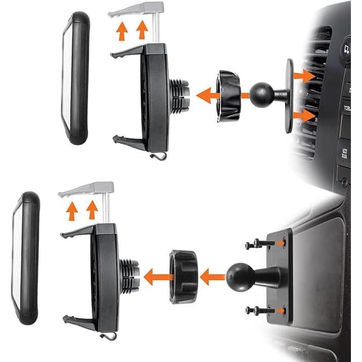 Soporte Universal para Smartphone iBOLT miniPro AMPS - Negro