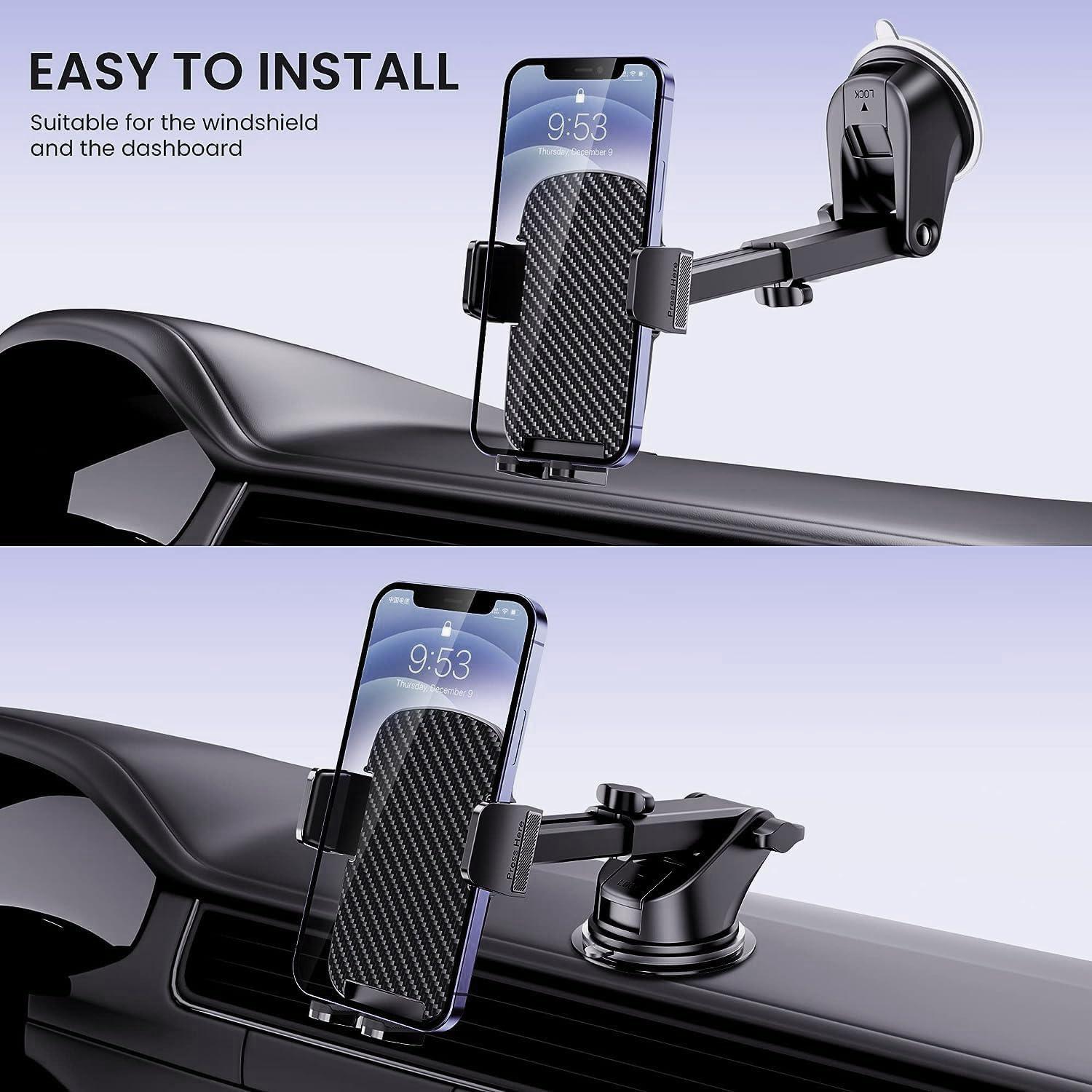 Soporte Universal para Teléfono de Coche Qifutan Ajustable 360°