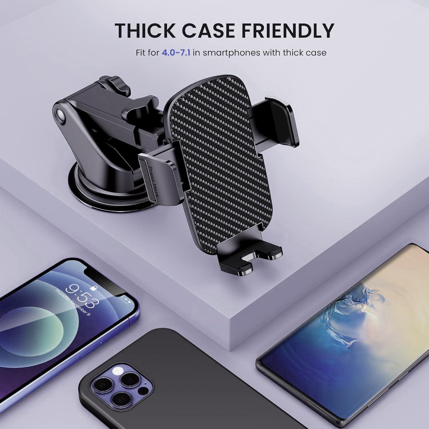 Soporte Universal para Teléfono de Coche Qifutan Ajustable 360°