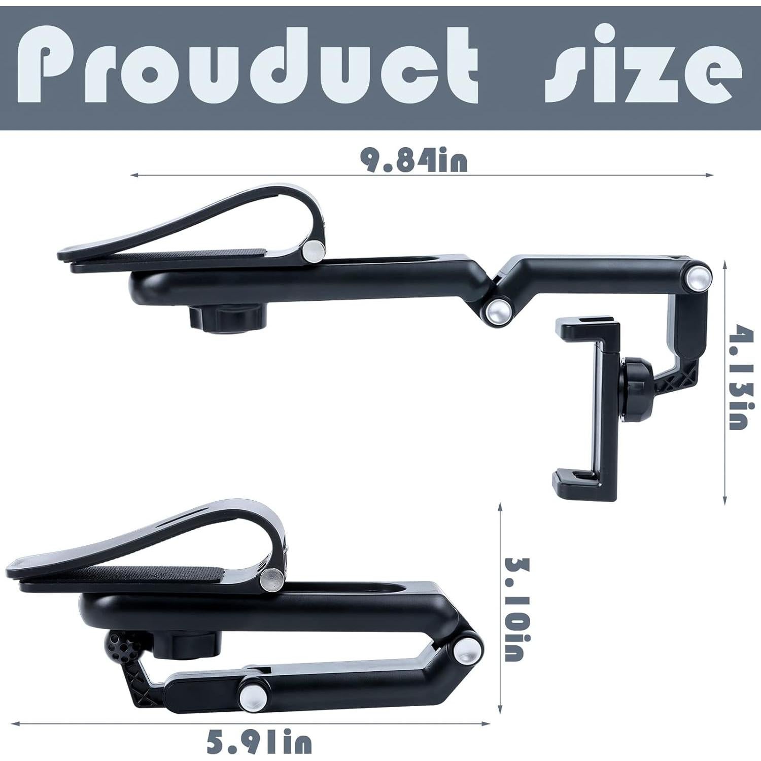 Soporte para Teléfono de Visera Solar XEFINAL 360° Plegable