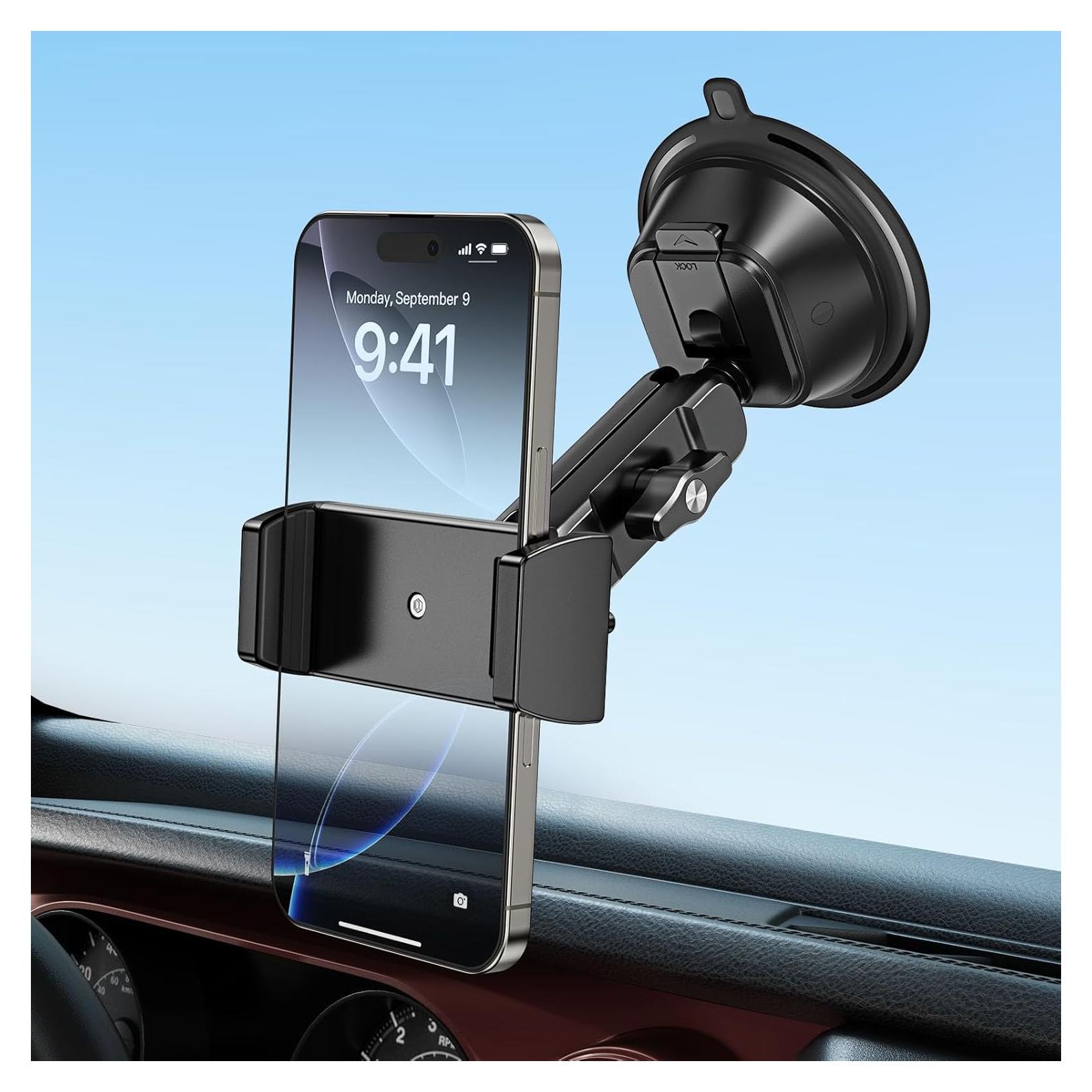 Soporte para Teléfono de Automóvil Gendle X2B-S40 con Ventosa 30kg