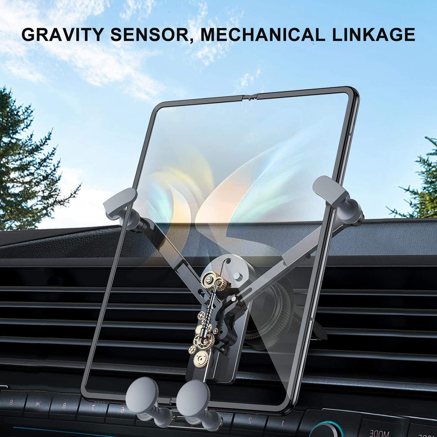 Soporte para coche Xuenair Z Fold 4/5/6 Ajustable Negro