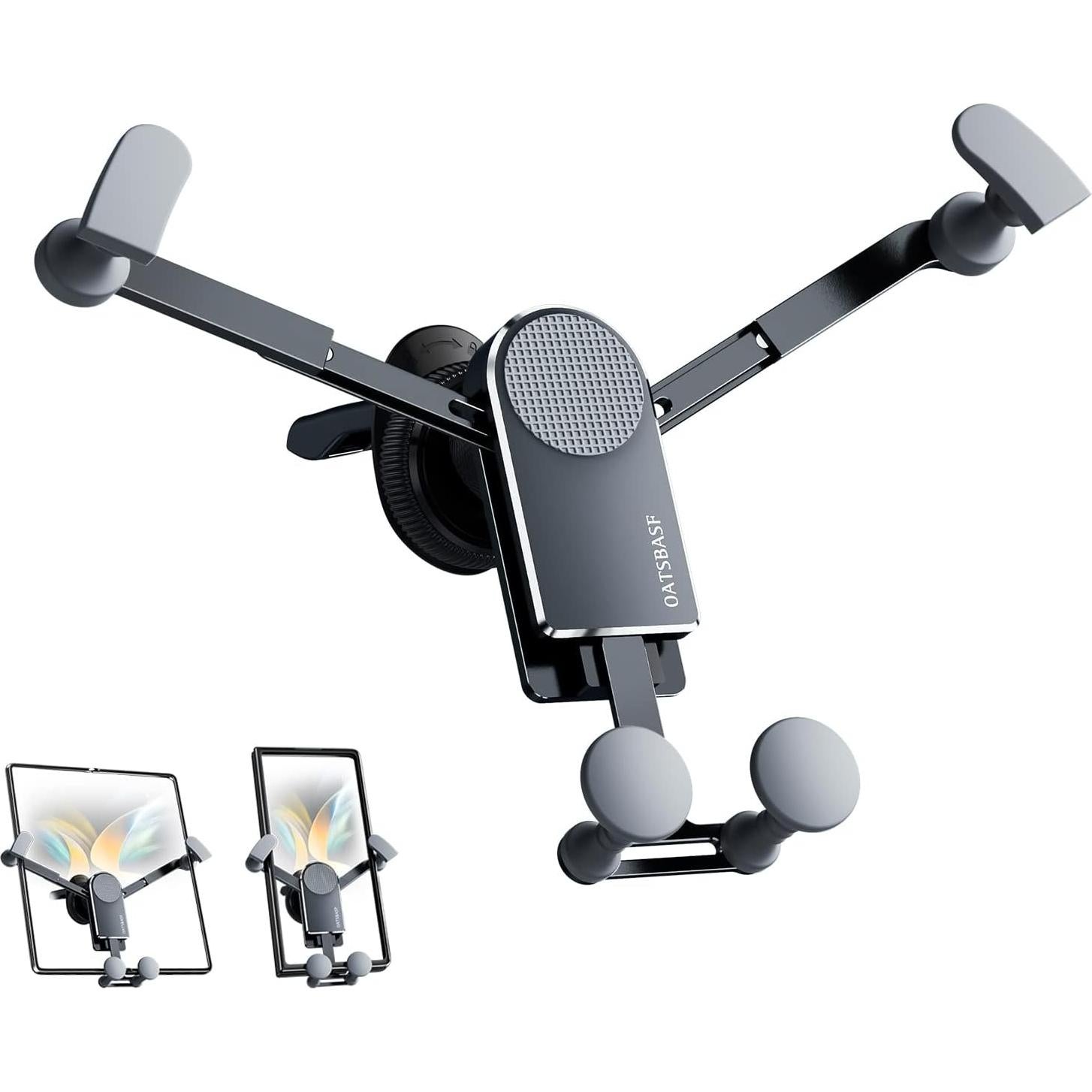 Soporte para coche Xuenair Z Fold 4/5/6 Ajustable Negro