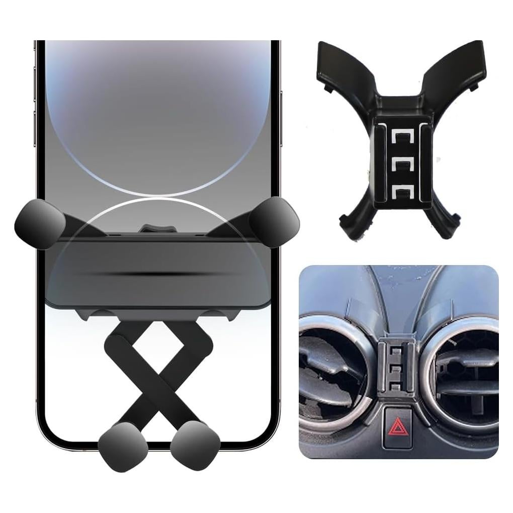 Soporte para teléfono de coche Mikeham para Nissan Rogue 2008-2013