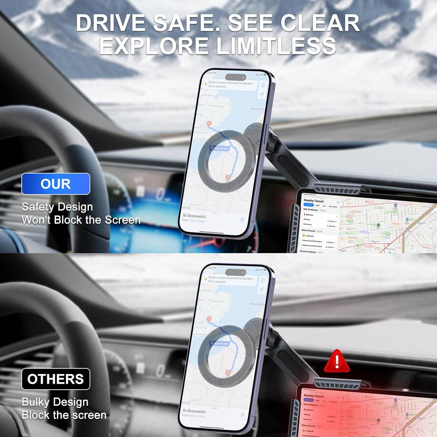 Soporte Magnético Universal para Teléfonos de Coche ZDOLL Modelo Y/3-02