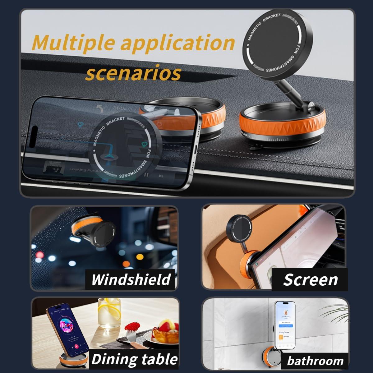 Soporte Magnético para Teléfono de Coche ZZD - Rotación 360°