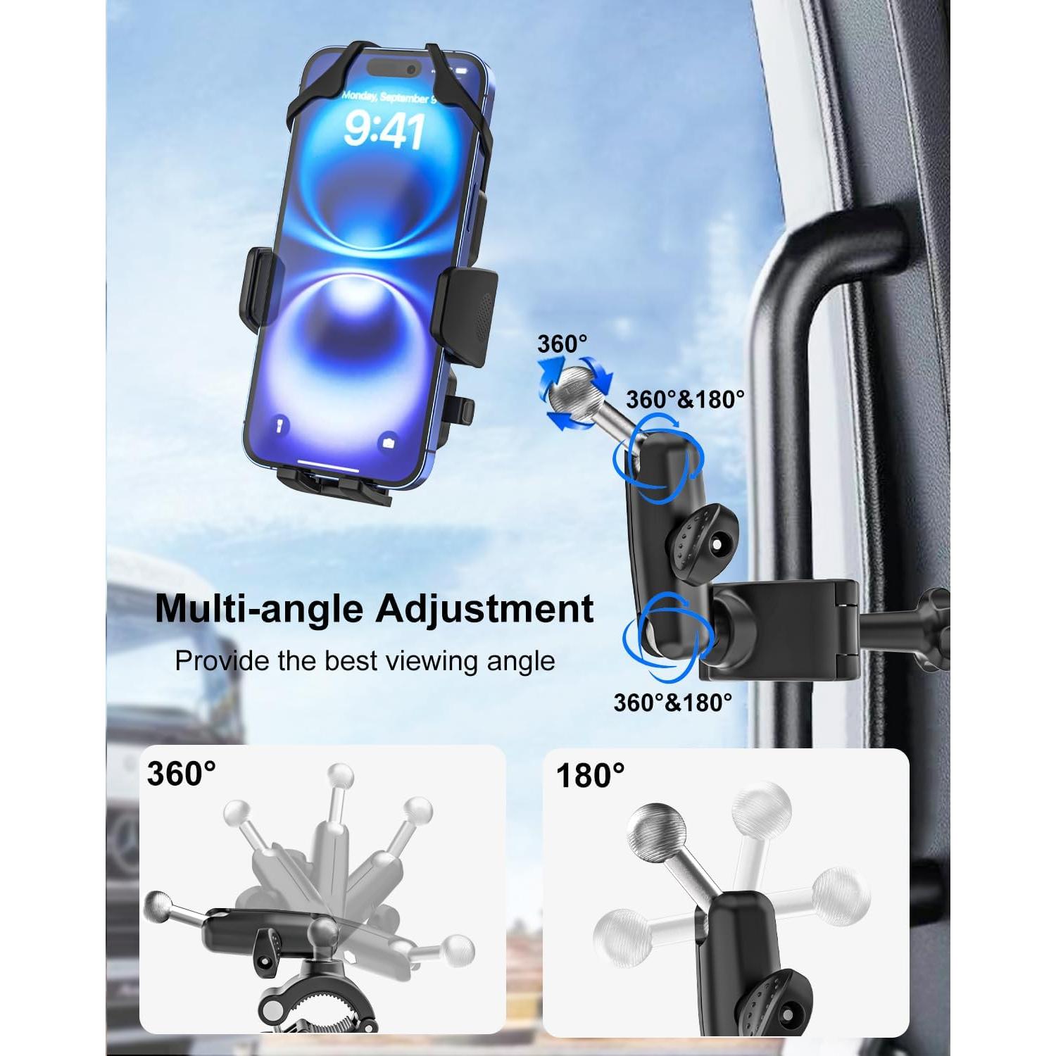 Soporte para Teléfono de Coche Kolasels con Brazo de Metal