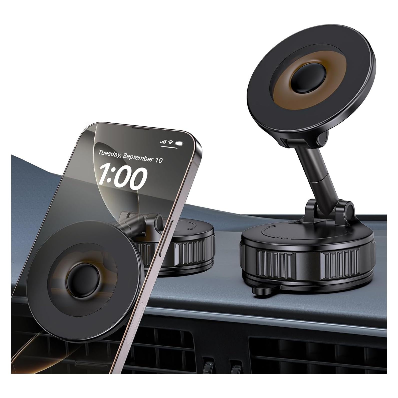 Soporte Magnético para Teléfono Light Face con Gel Nano, 360°