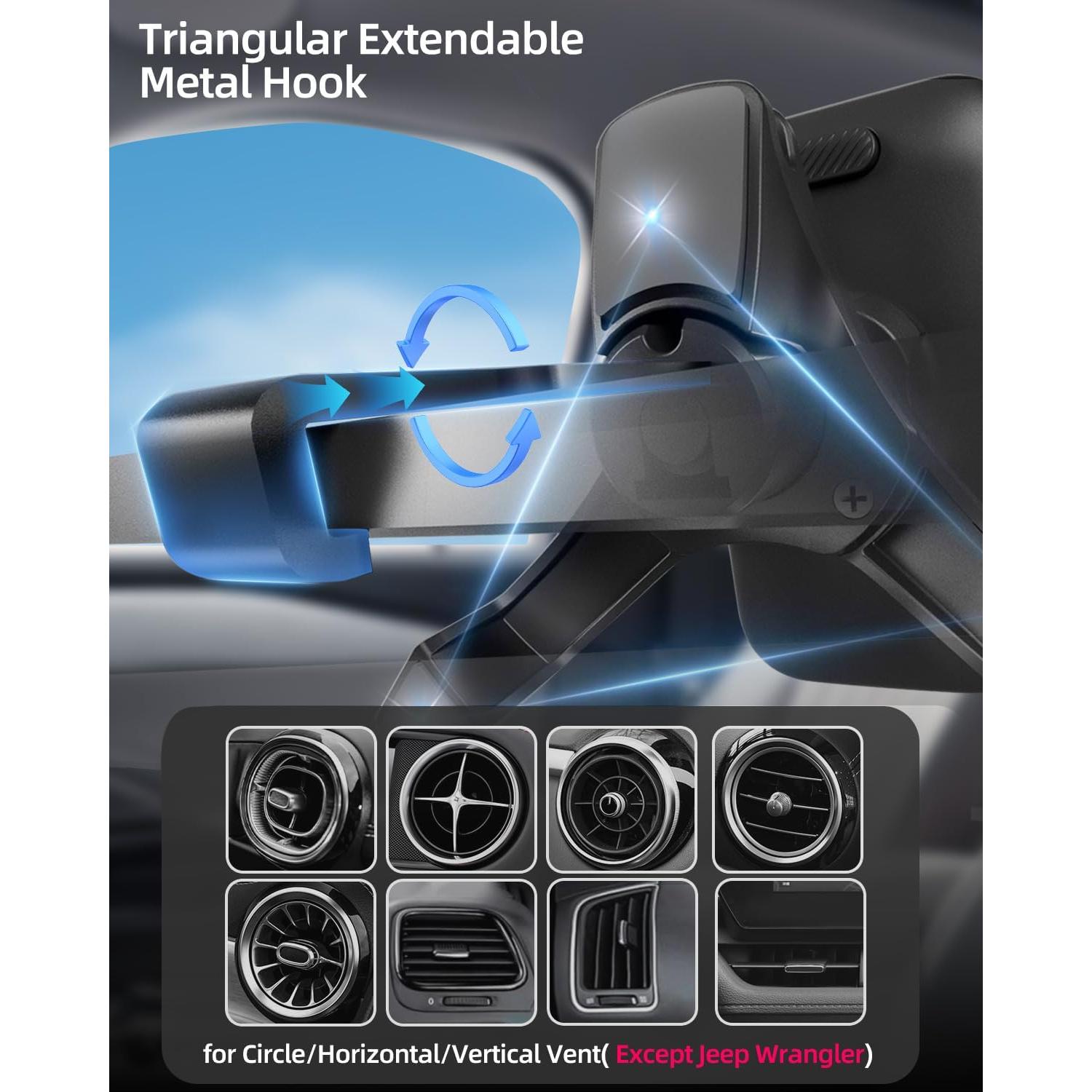 Soporte para Teléfono de Coche Volport Universal con Clip