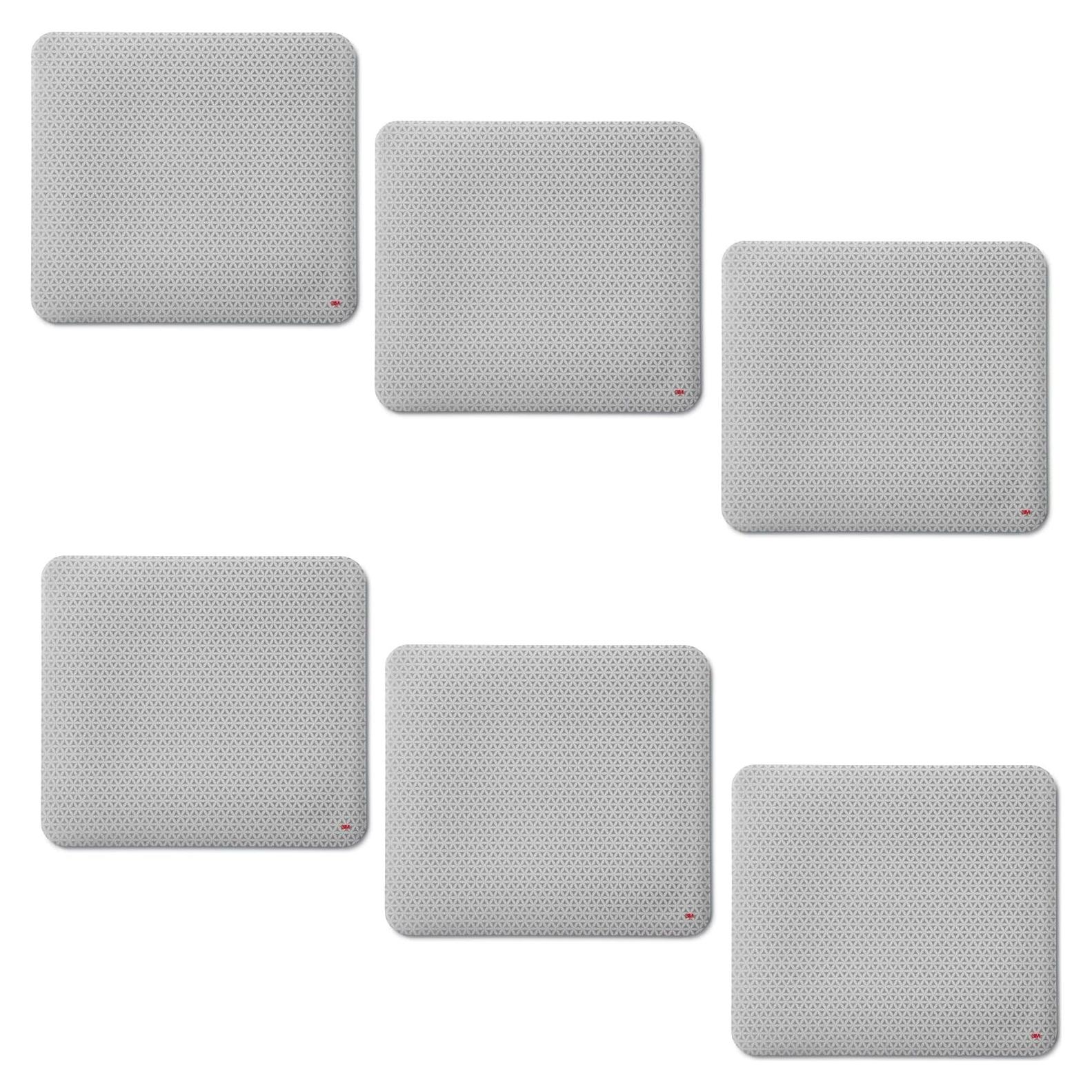 3M Precise Mouse Pad Enhances The Precision of Optical Mice at Fast Speeds and Extends The Battery Life of Wireless Mice up to 50%, 9 in x 8 in (MP114-BSD1), 6 Pack