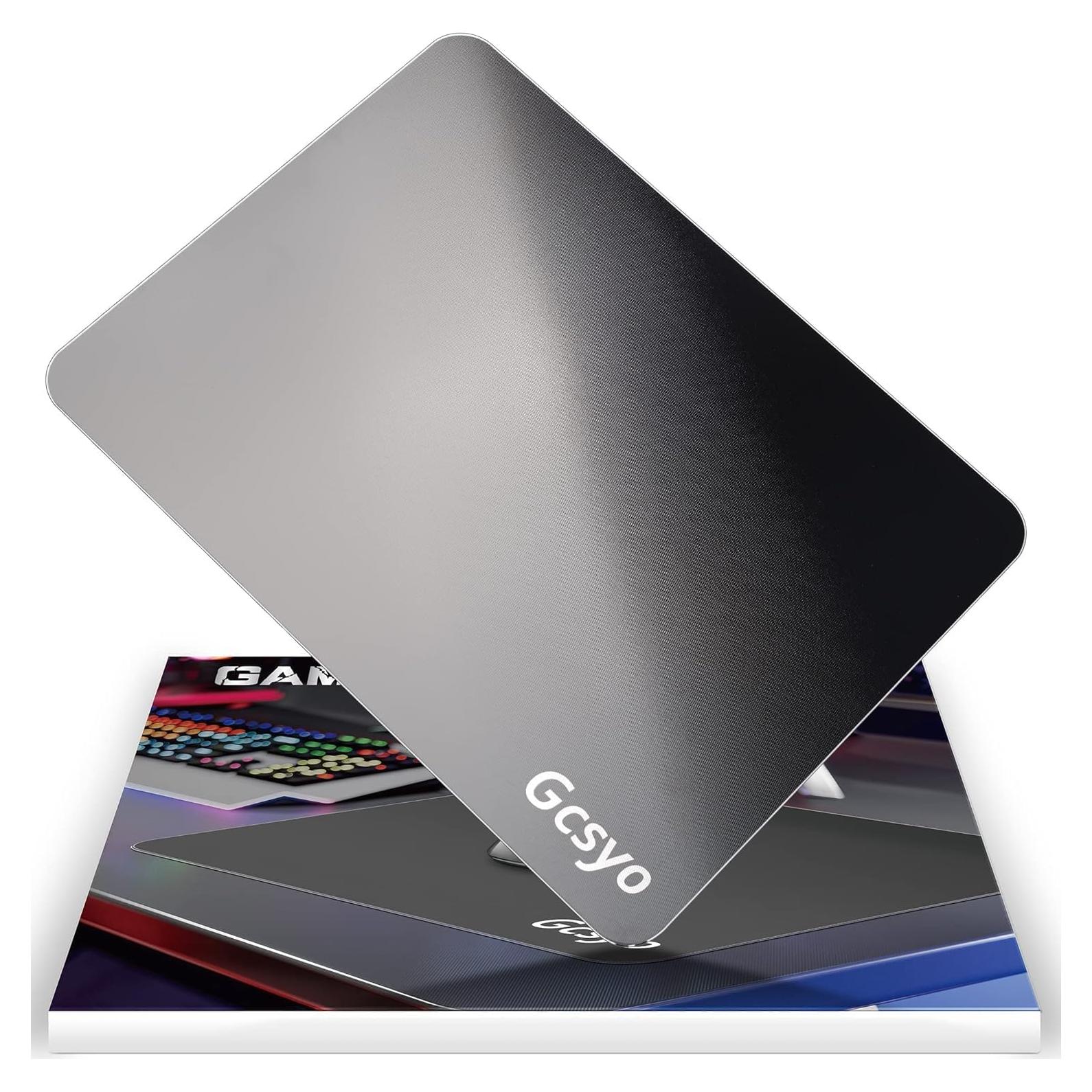 Alfombrilla de Ratón de Vidrio Mstoekn 350x260mm Antideslizante