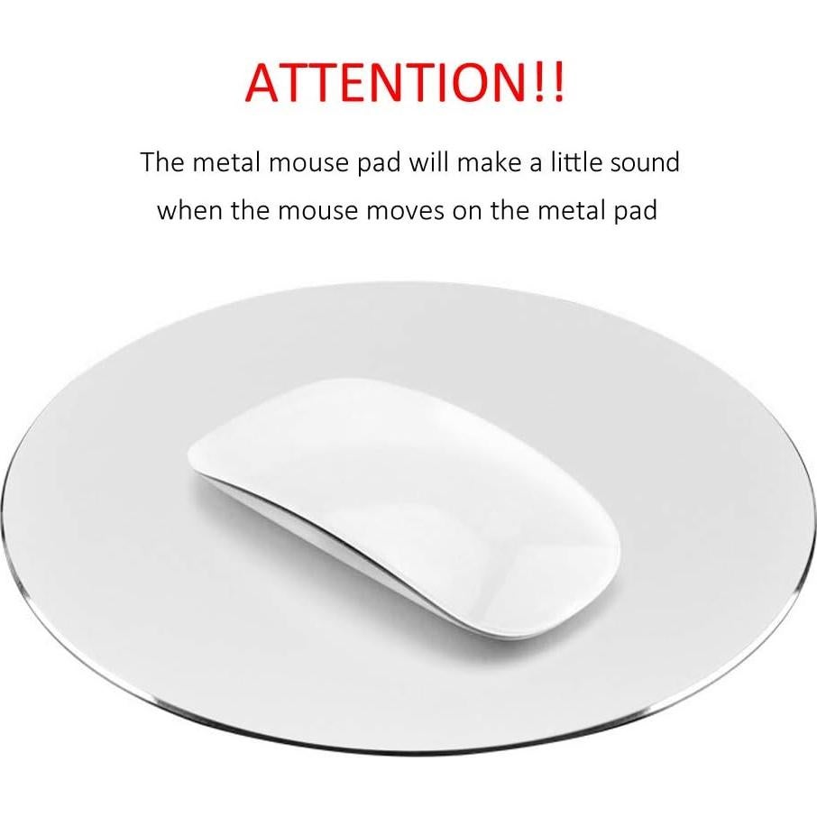 Almohadilla de Ratón ProElife de Aluminio 22 cm Antideslizante