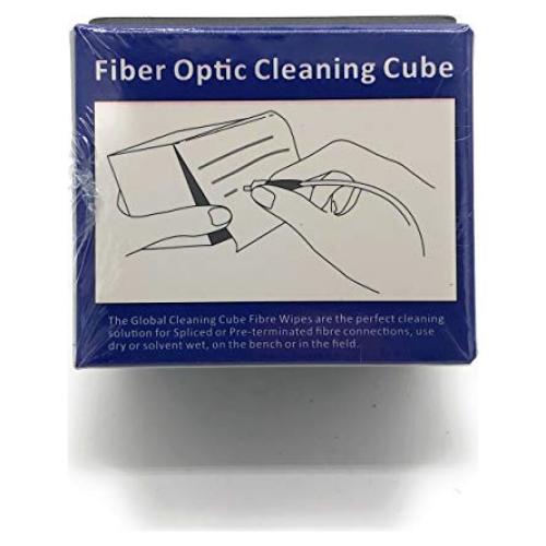 Toallitas de limpieza de fibra óptica FiberShack - Antiestáticas 1.25mm y 2.5mm