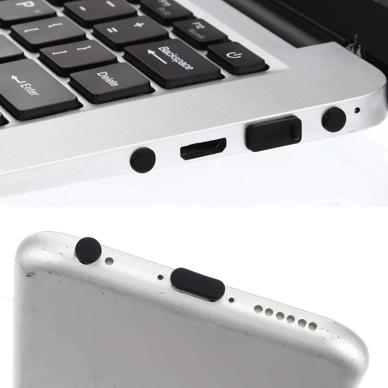 40 Tapas de Polvo USB Silicona Gjinxi para Puertos Diversos