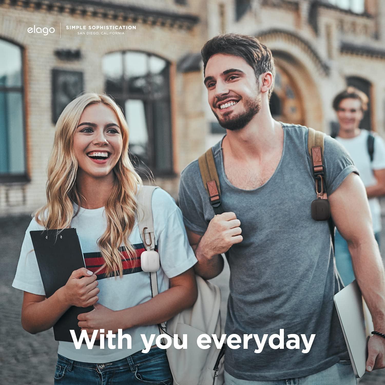 Funda de Silicona elago para AirPods 3 - Carga Inalámbrica, Negro