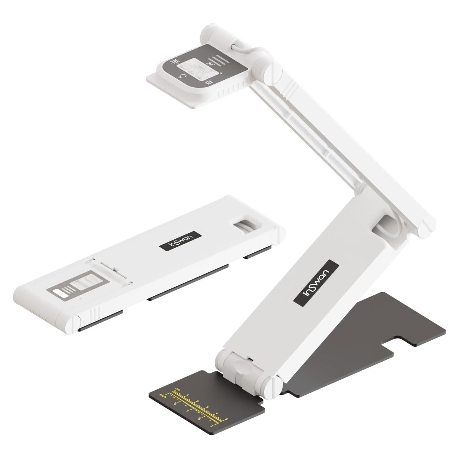 Cámara de Documentos INSWAN INS-Flip 4 4K 13MP Plegable