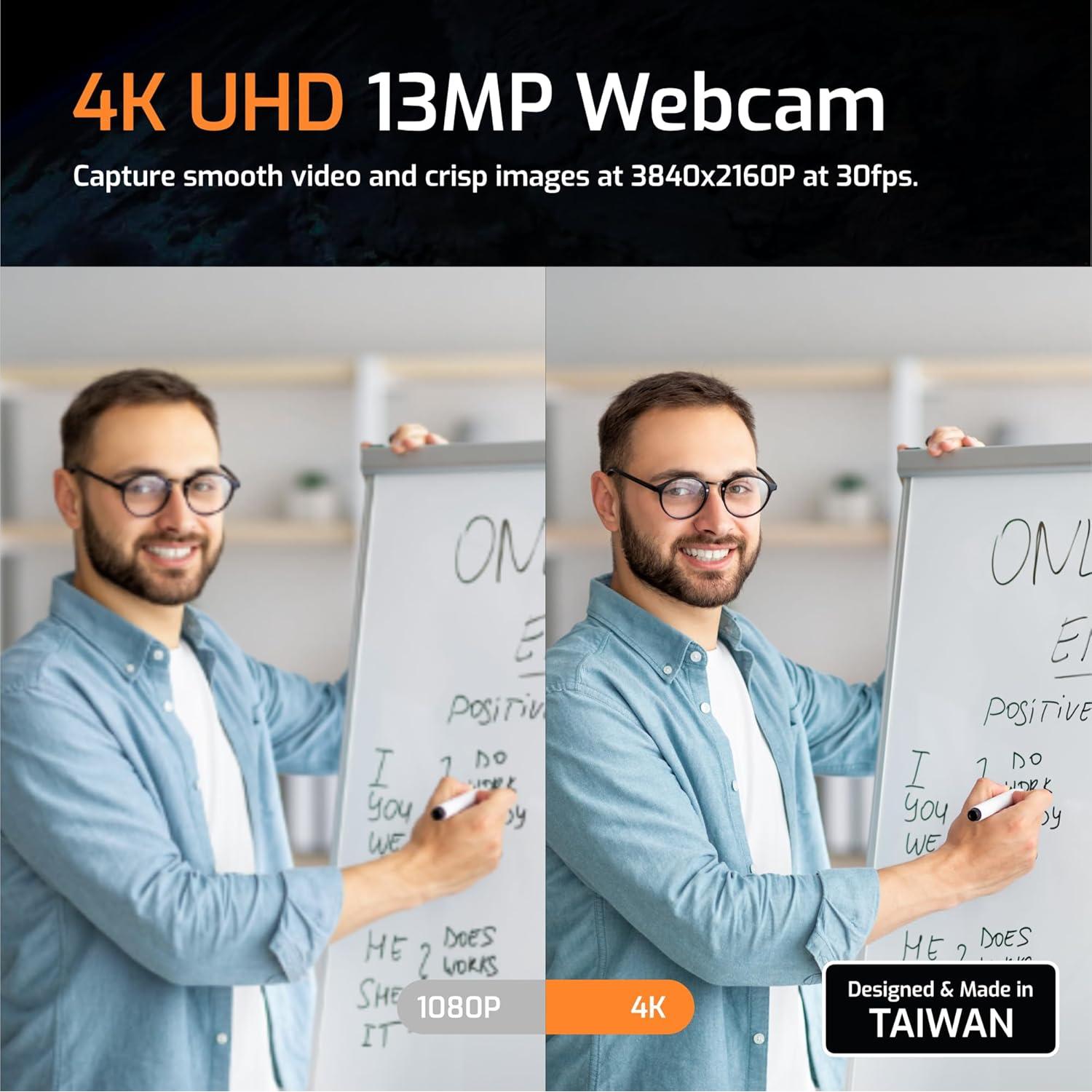 Cámara de Documentos INSWAN INS-Flip 4 4K 13MP Plegable