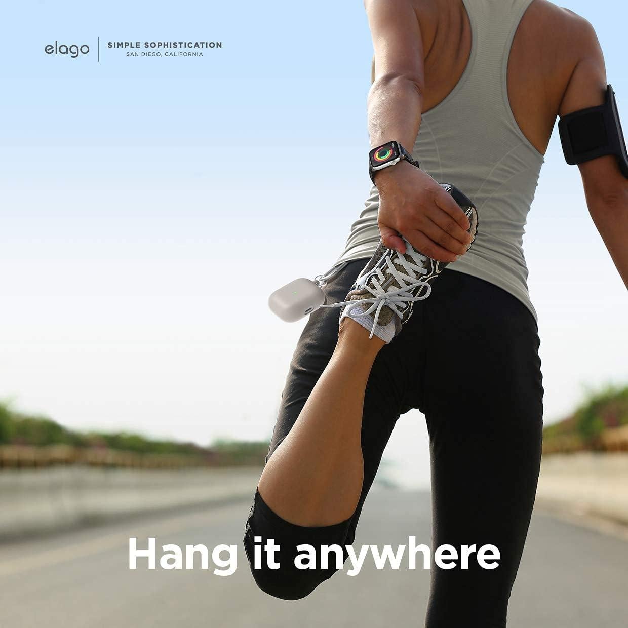 Funda elago Liquid Hybrid para AirPods 3 - Protección Triple, Color Piedra