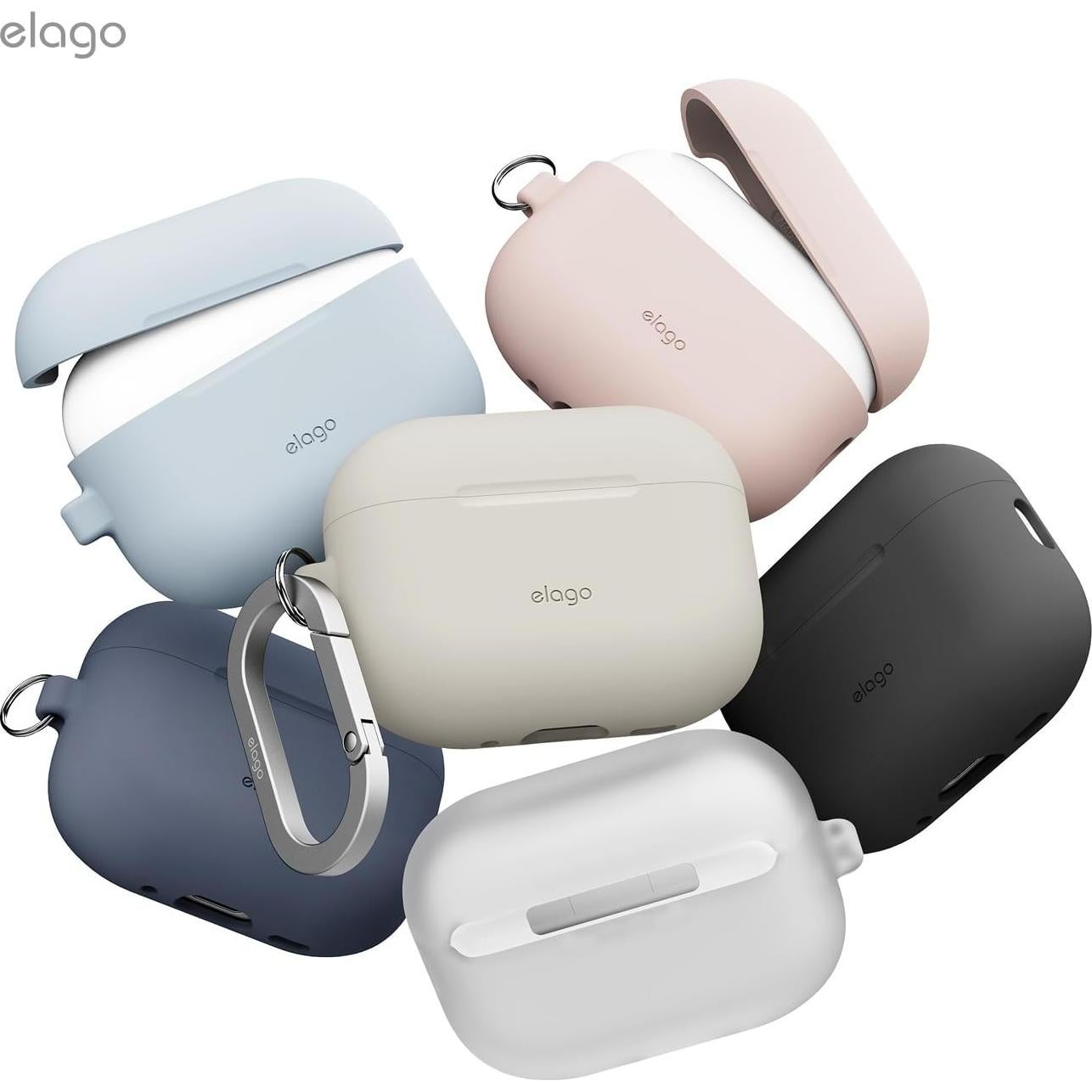 Funda de Silicona elago para AirPods Pro 3 - Rosa Arena