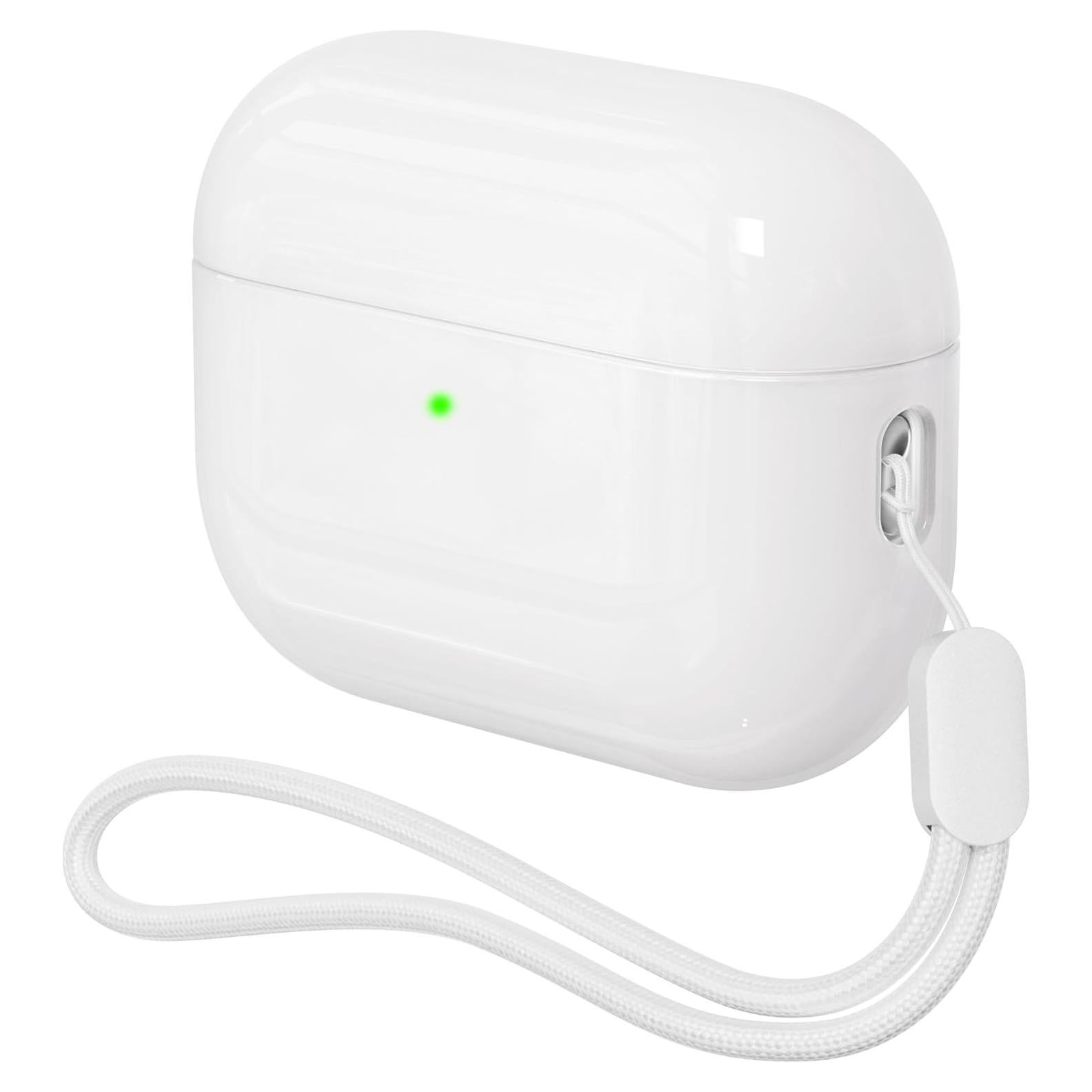 Funda Protectora DamonLight para AirPods Pro 3 - Silicona Blanca