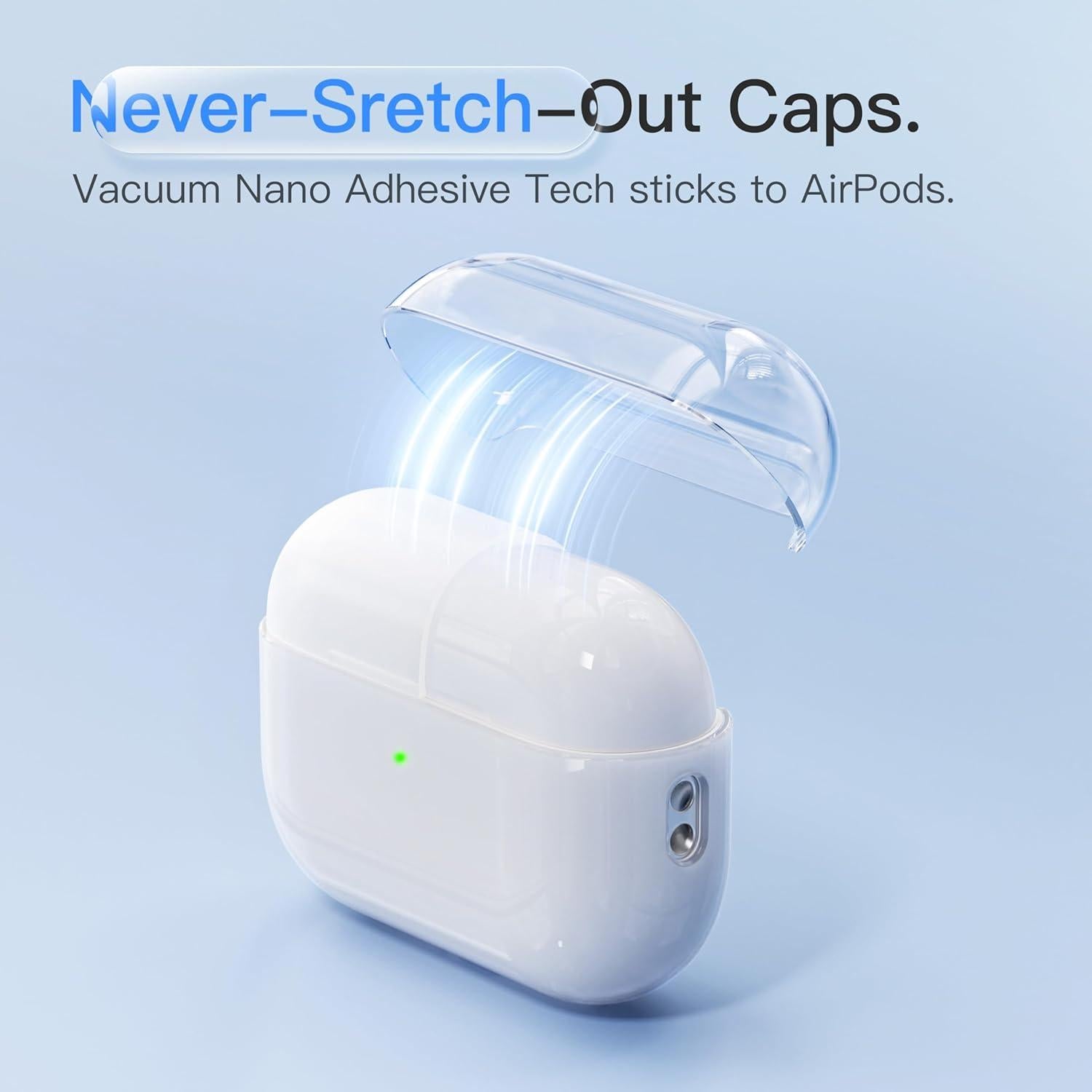 Funda Protectora DamonLight para AirPods Pro 3 - Silicona Blanca