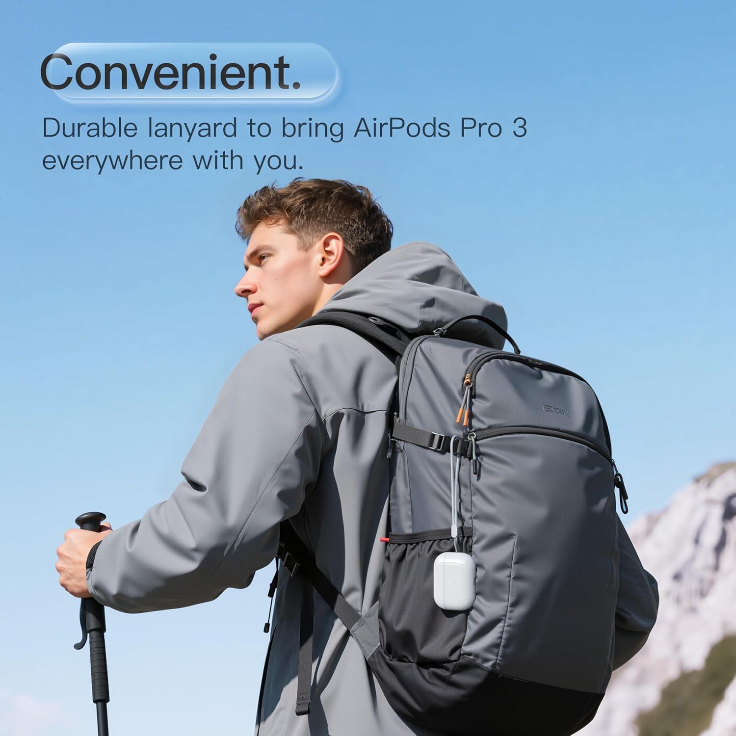 Funda Protectora DamonLight para AirPods Pro 3 - Silicona Blanca