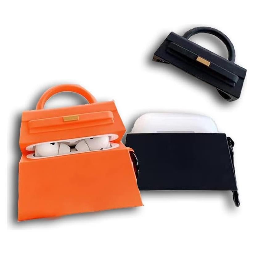 Funda Protectora de Silicona JCSMARTEC para Airpods Pro Naranja