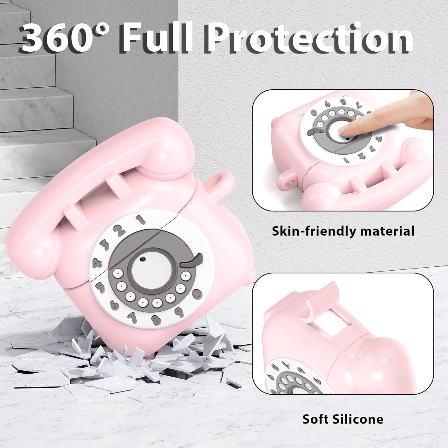 Funda Protectora KOREDA Rosa para AirPods 4 Gen 2024