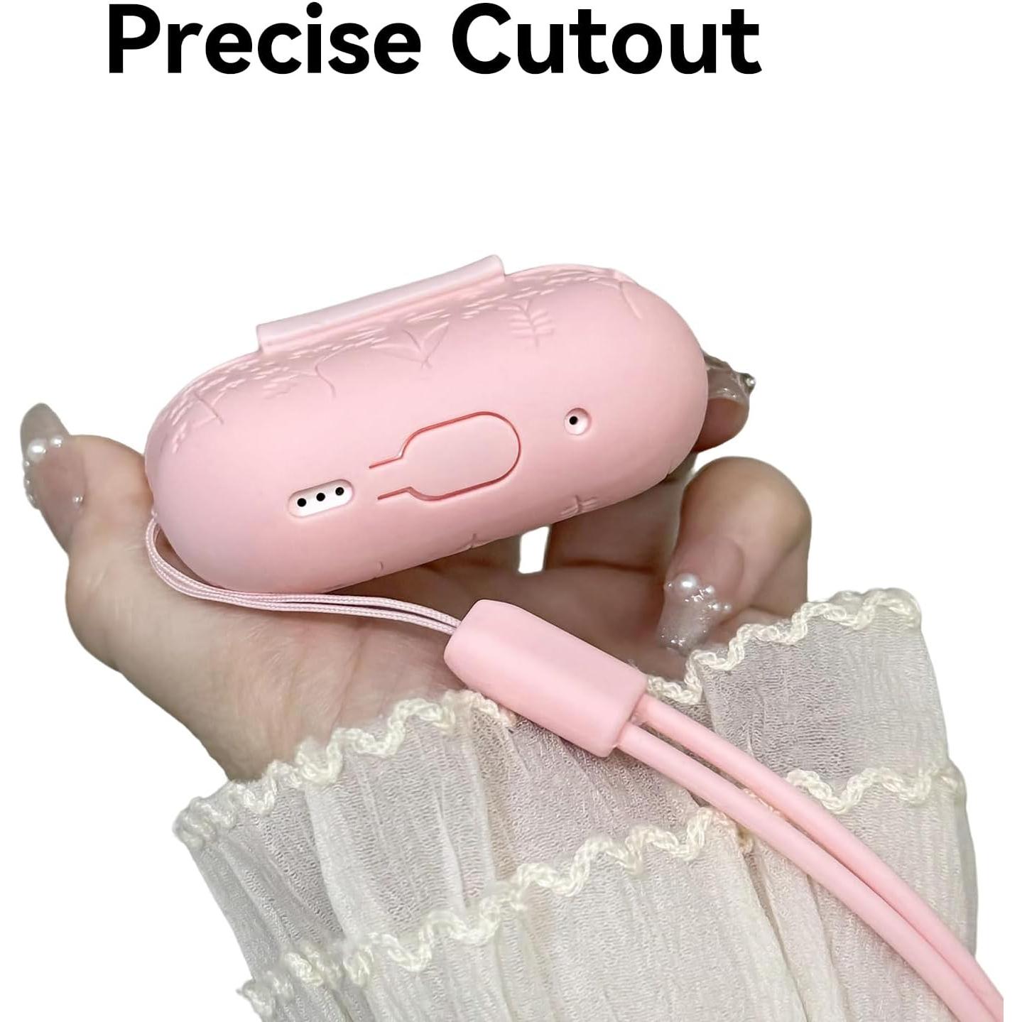 Funda Protectora Silicona Rosa para AirPods Pro 2 CASEFUN