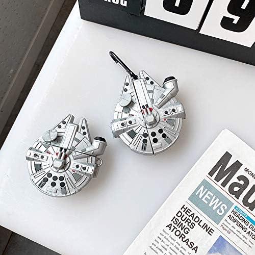 Funda de Silicona Jowhep para AirPods 1/2 Nave Espacial
