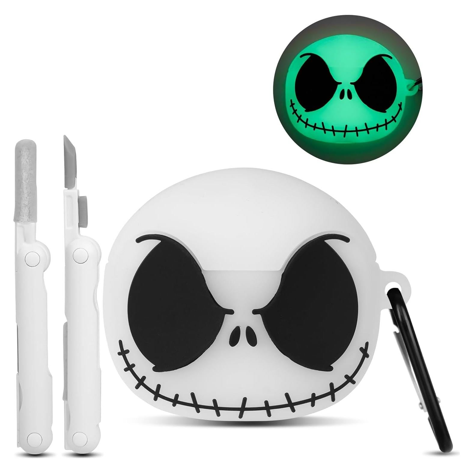 Funda 3D Luminosa para AirPods 4 Gen Siopwk con Kit de Limpieza
