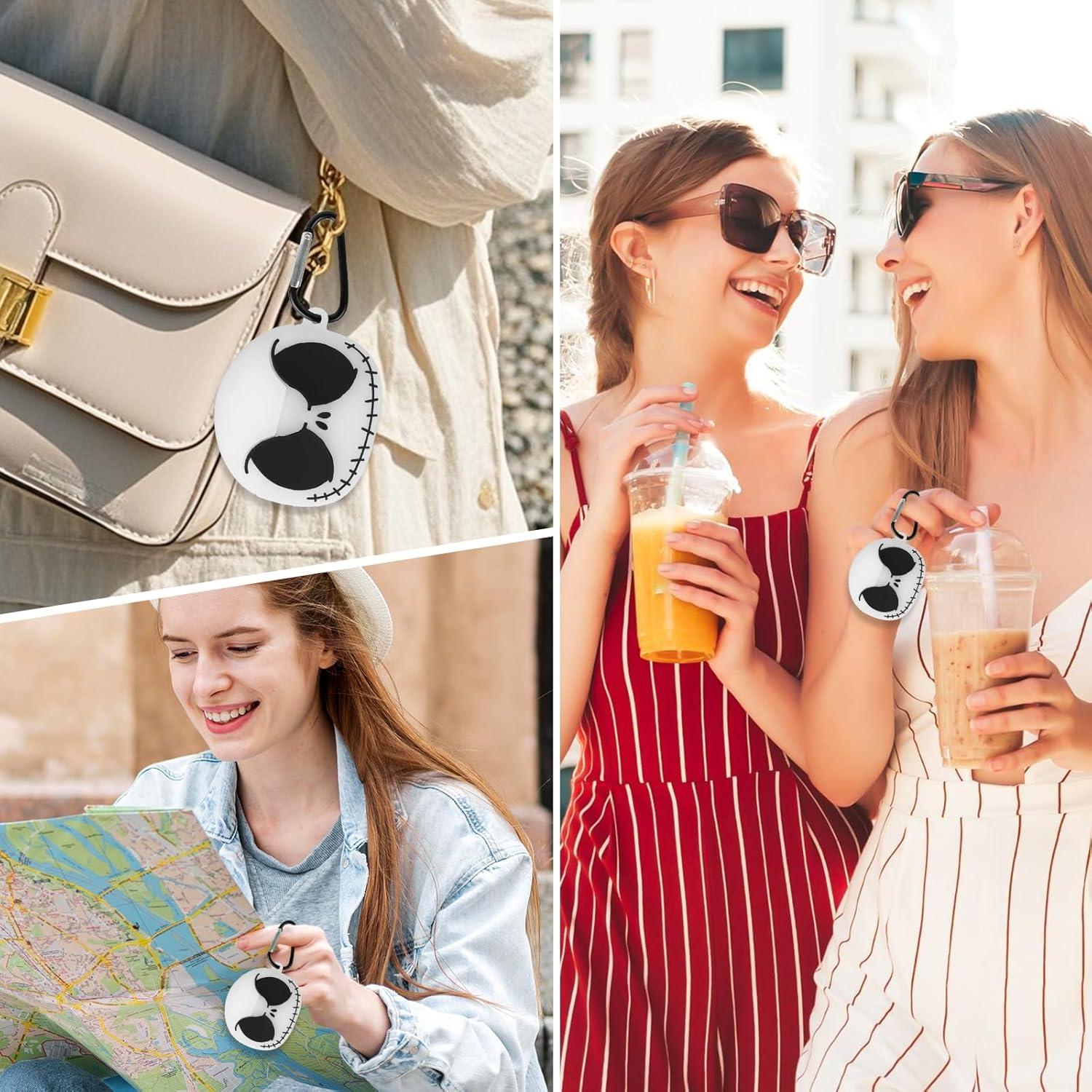 Funda 3D Luminosa para AirPods 4 Gen Siopwk con Kit de Limpieza