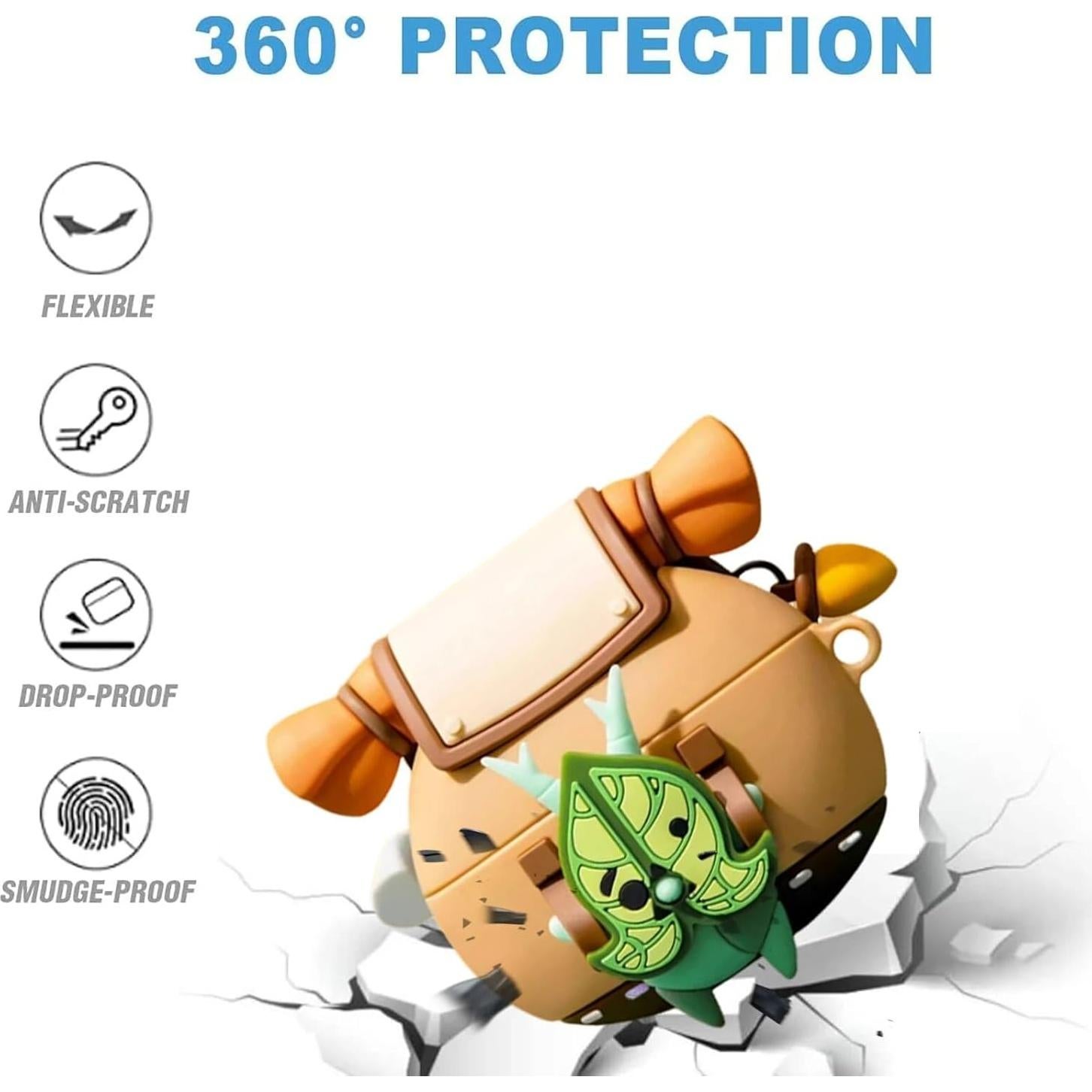 Funda de Silicona Korok para Airpods Pro 2 - Anime Kawaii