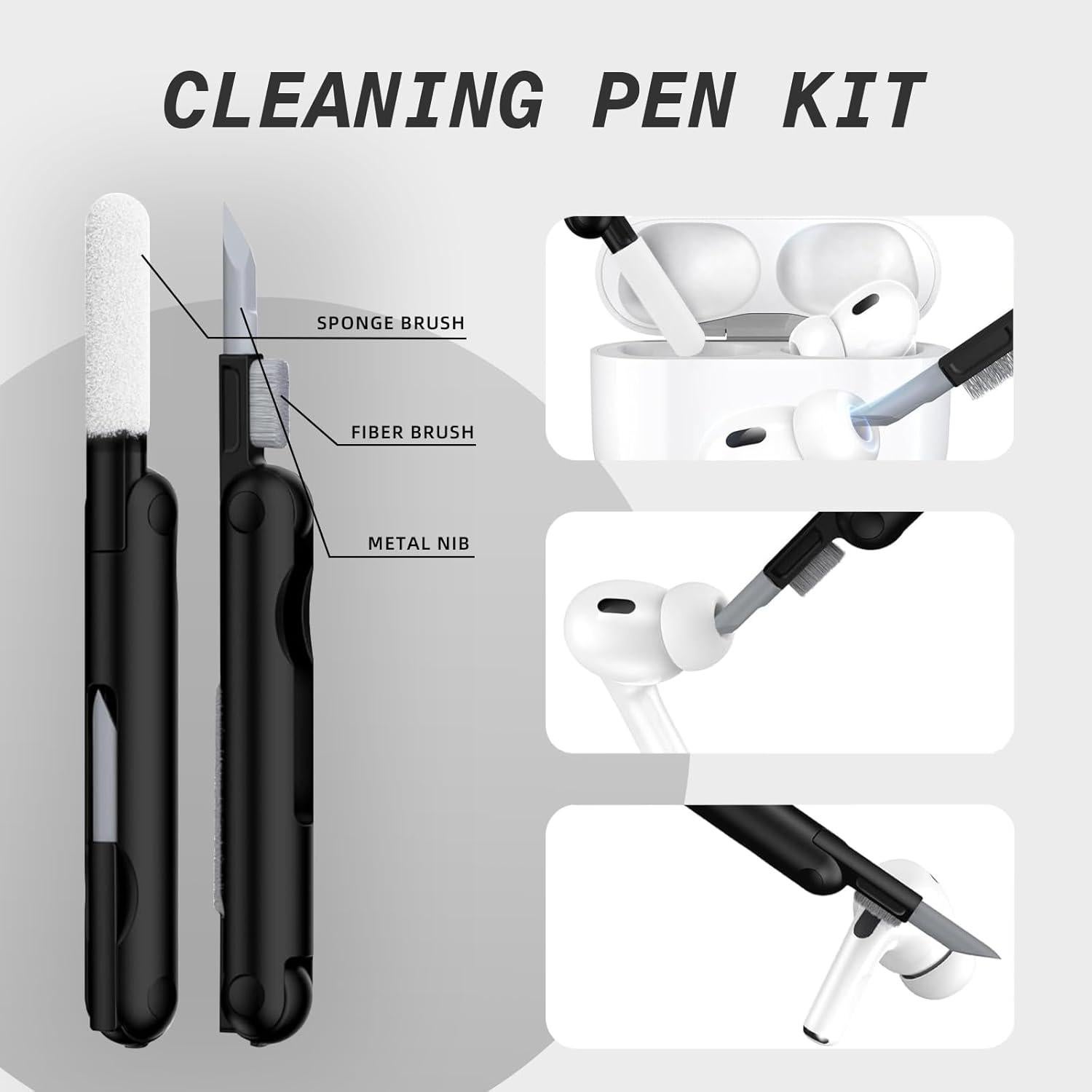 Funda de Silicona MysticHome para AirPods Pro 3 - Negra