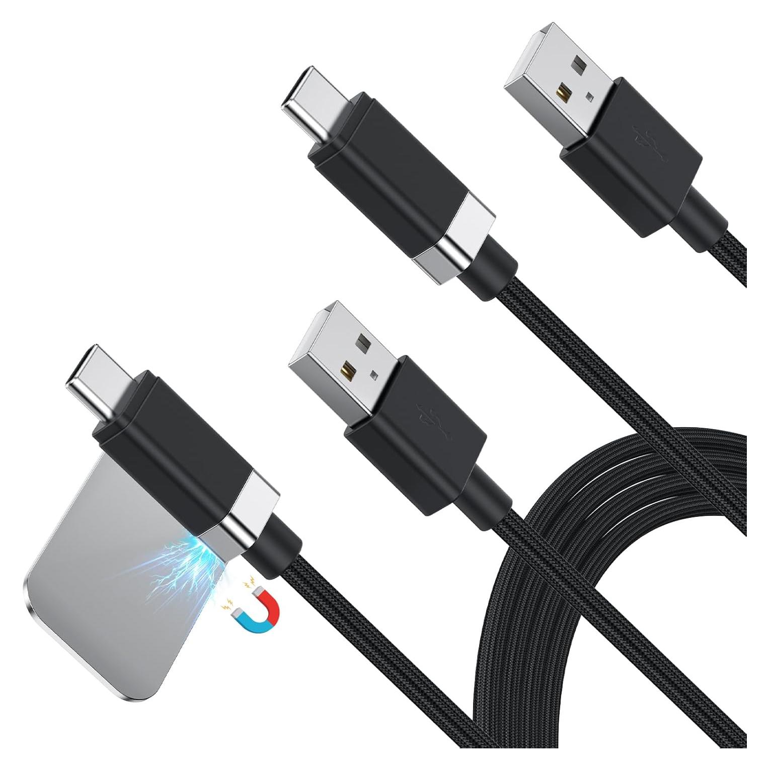 Cable USB A a USB C Magtame StayCable 1.52m Carga Rápida 3A