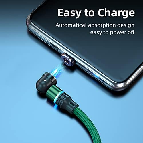Cable de carga magnético USB C 0.49m Bithai 2.4A rápido