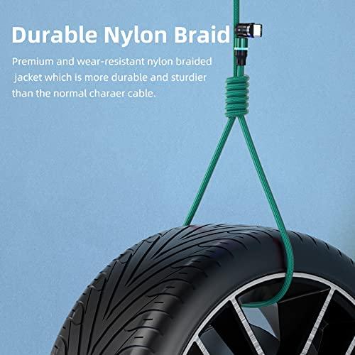 Cable de carga magnético USB C 0.49m Bithai 2.4A rápido