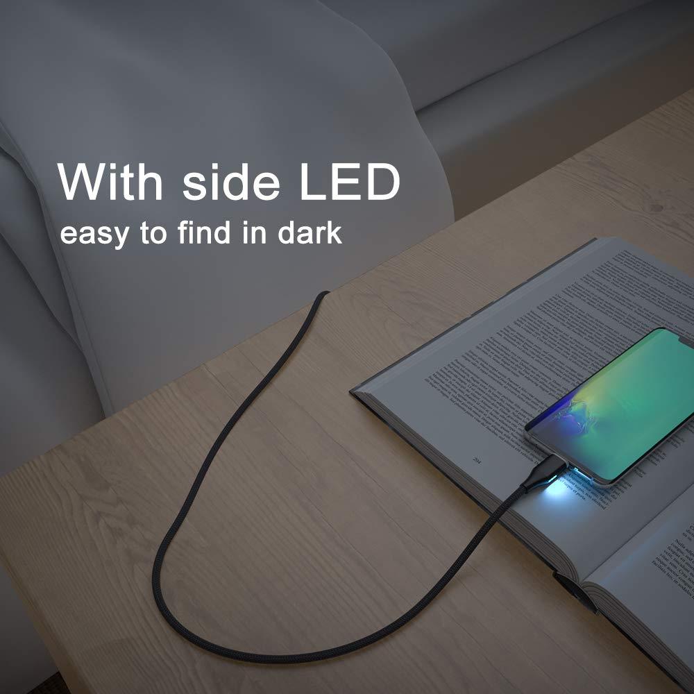 Cable de Carga Magnético NetDot Gen10 1m 3 Paquete Negro