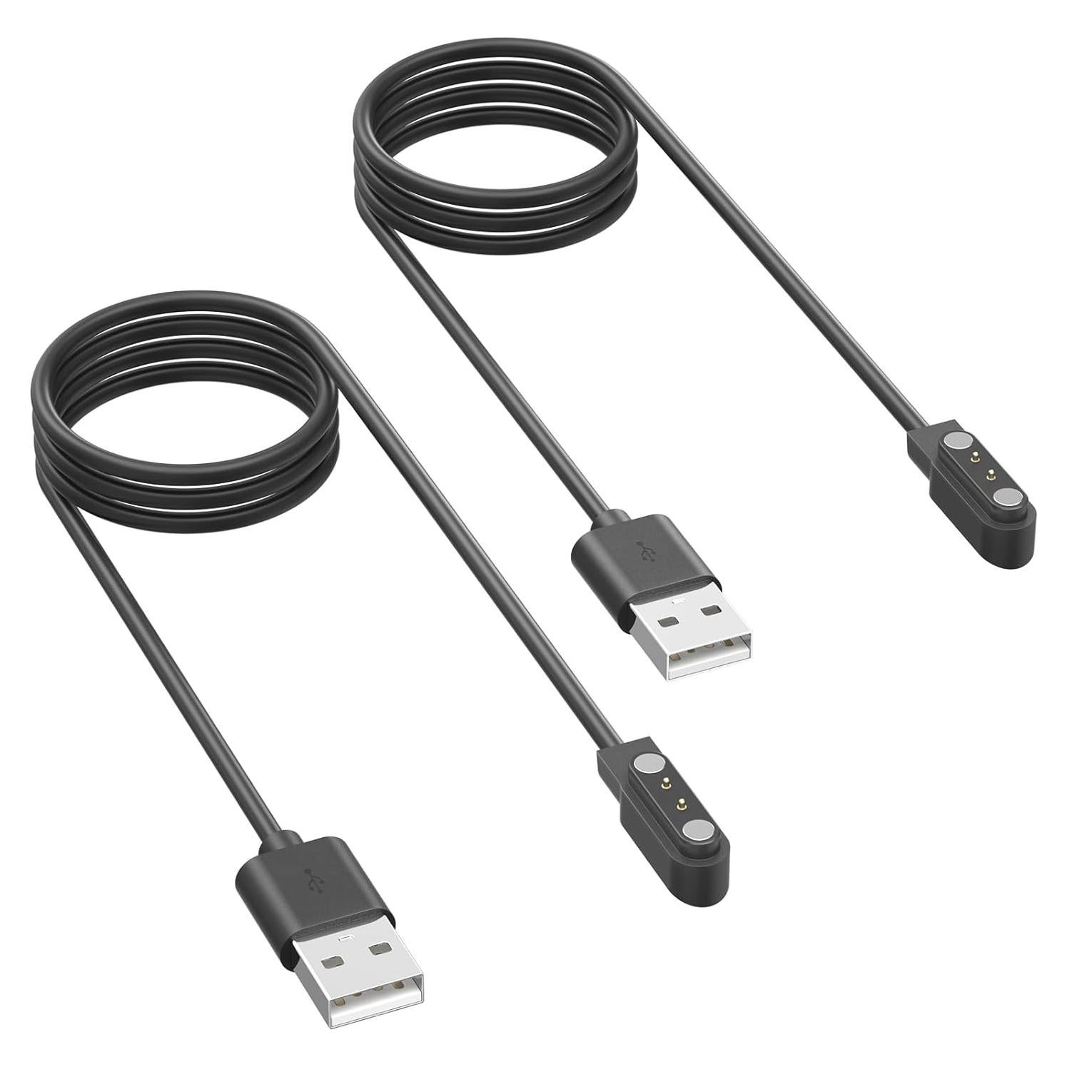 Cargador USB Magnético Meliya para Reloj Gloryfit T80 T70 T60 T50 P99 P98 1m + 1m