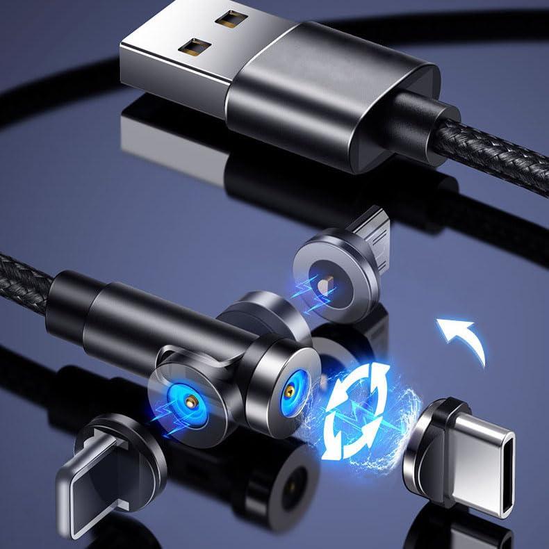 Cable de Carga Magnético 3 en 1 Bojianxin 7 Piezas 0.5m a 3m